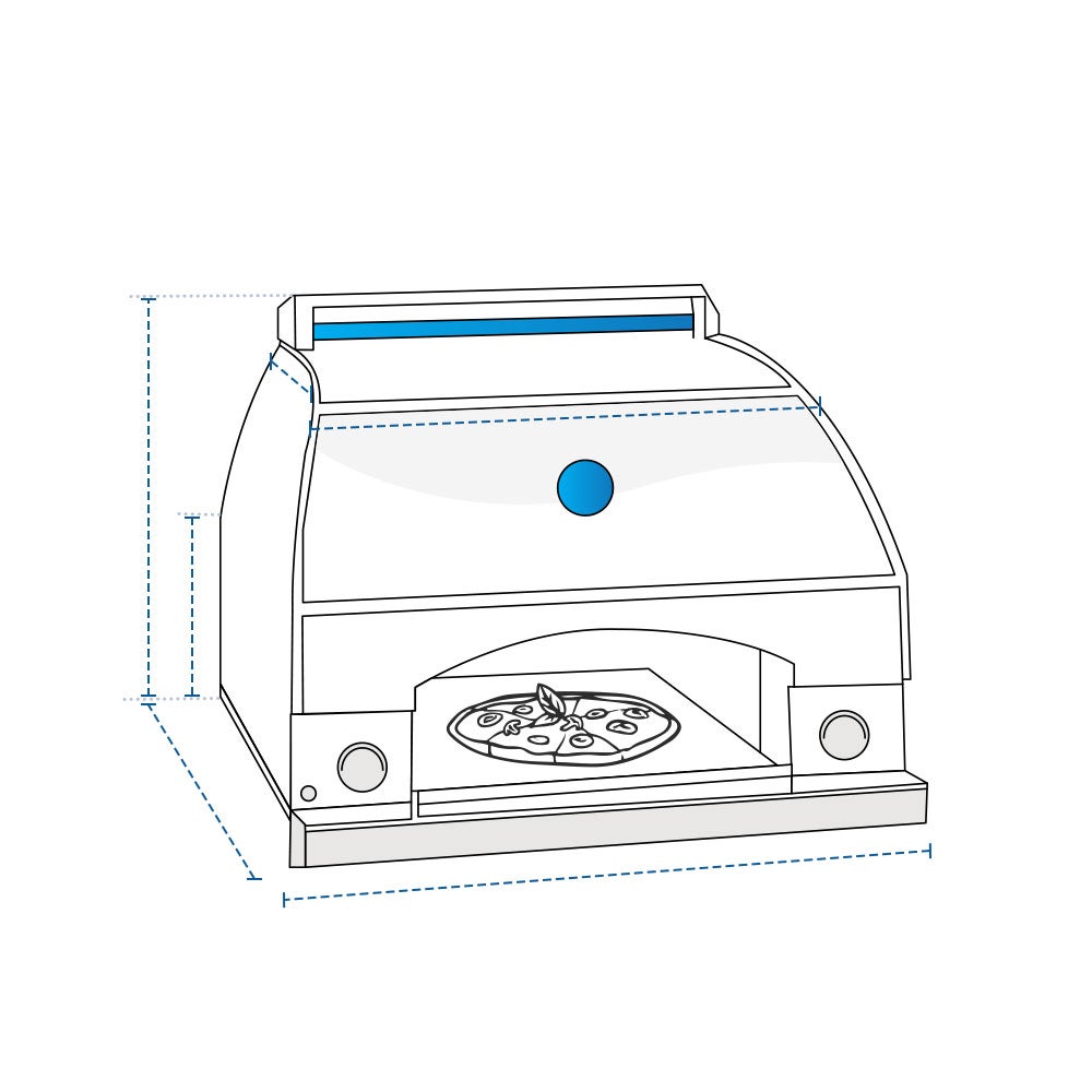 Dome-Shape Pizza Oven Custom Covers