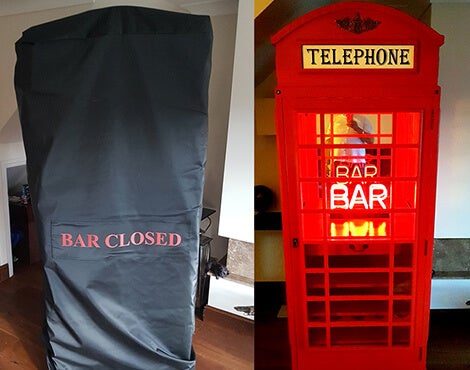 external bar cover